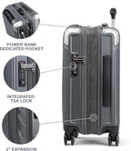 Travelpro Platinum Elite Hardside Expandable Carry on Luggage, 8 Wheel Spinner - Image 3