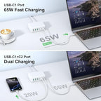 USB C Fast Charger Block, 150W 6 Port Desktop PD GaN Fast Charger Charging - Image 5