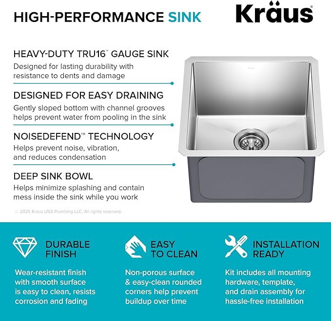 Kraus Kitchen Sink - Image 12