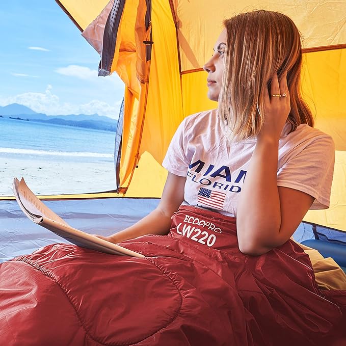 ECOOPRO Warm Weather Sleeping Bag - Image 6
