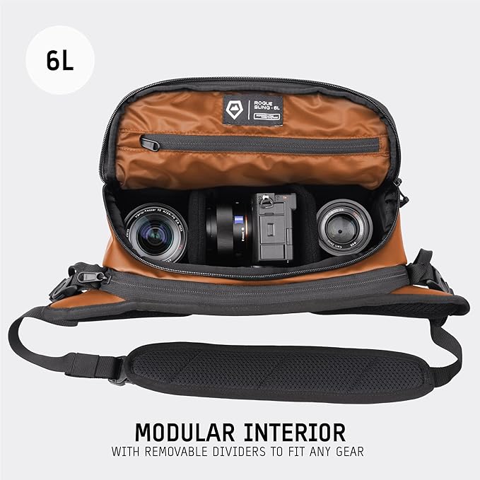 WANDRD ROGUE V1 6L Sling: Compact Camera Sling and Crossbody Bag - Image 2