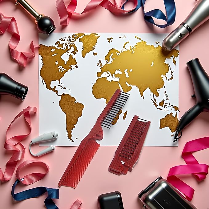 Portable Travel Comb Brush Combo Folding static Folding Comb For popular Styling Tools and Appliances