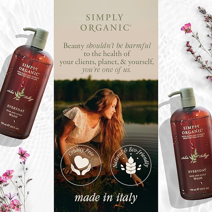 Hair & Scalp Wash Shampoo Made in Italy, All Natural Cruelty Free Hair Care - Image 7