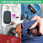 Serfeymi Weekly Travel Pill Organizer 2 Times A Day AM PM Upgraded Black Pill - Image 6