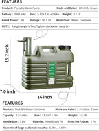 Portable 5 Gallon Water Jug - Image 2