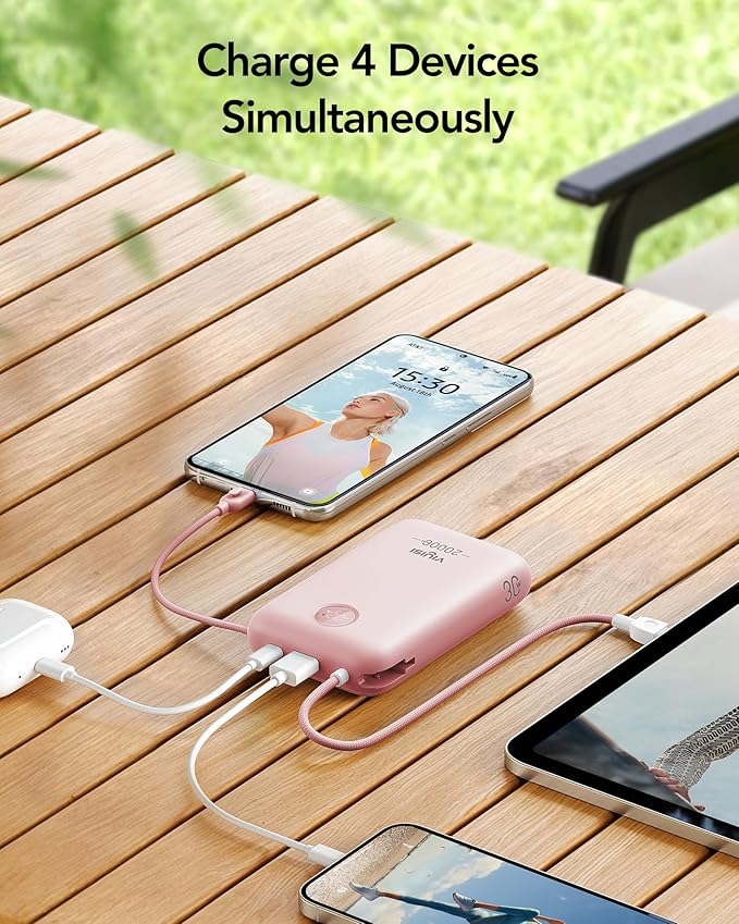 Power Bank 20000mAh 30W Fast Charging Portable Charger - Image 5