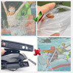 Large Waterproof Phone Pouch 2 Pack, IPX8 Waterproof Cell Phone Case Dry Bag - Image 6