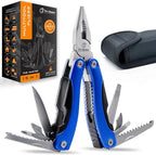 Multitool 15-in-1 with Safety-Locking, Stainless Steel Multi Tool Pliers by Pro-Master