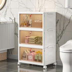VECELO 3 Tier Stackable Storage Boxes - Image 6
