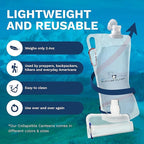 Survivor Filter Collapsible Water Bottles, Canteens 2 Pack - Image 5