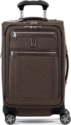 Travelpro Platinum Elite Softside Expandable Carry on Luggage, 8 Wheel Spinner by Travelpro