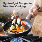 SENSARTE Nonstick Frying Pan Skillet 9.5Inch Non Stick Egg Pan Omelette Pans - Image 5