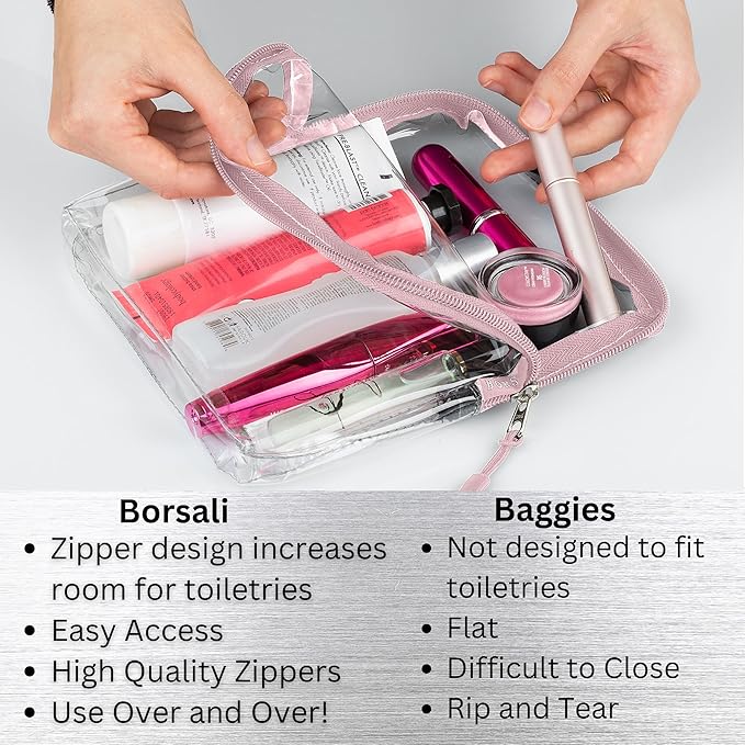 BORSALI TSA-Approved Quart-Sized Bag - Image 4