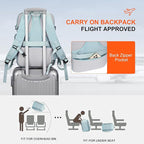 PIJUSHI Travel Backpack for Women Expandable Carry on Luggage Backpack Airline - Image 5