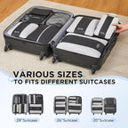 8 Set Compression Packing Cubes - Image 7