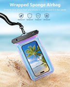 IP68 Large Floating Waterproof Phone Pouch, Water Proof Cell Phone Dry Bag - Image 5