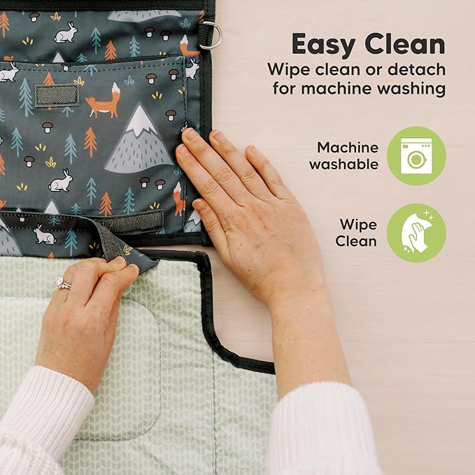 KeaBabies Portable Diaper Changing Pad - Image 6