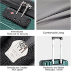 Hanke 24 Inch Luggage Suitcases - Image 9