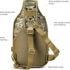 15L Tactical Crossbody Sling Bag | Everyday One Shoulder Backpack Fit 12 Inch - Image 5