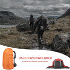 Loowoko 50L Hiking Backpack, Waterproof Camping Essentials Bag - Image 6
