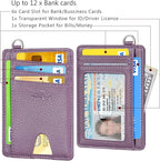 FurArt Slim Minimalist Wallet, Front Pocket Wallets, RFID Blocking, Credit Card - Image 6