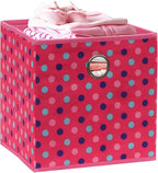 SIMPLE HOUSEWARE 10-Inch Collapsible Fabric Cube Storage Bin - Image 9
