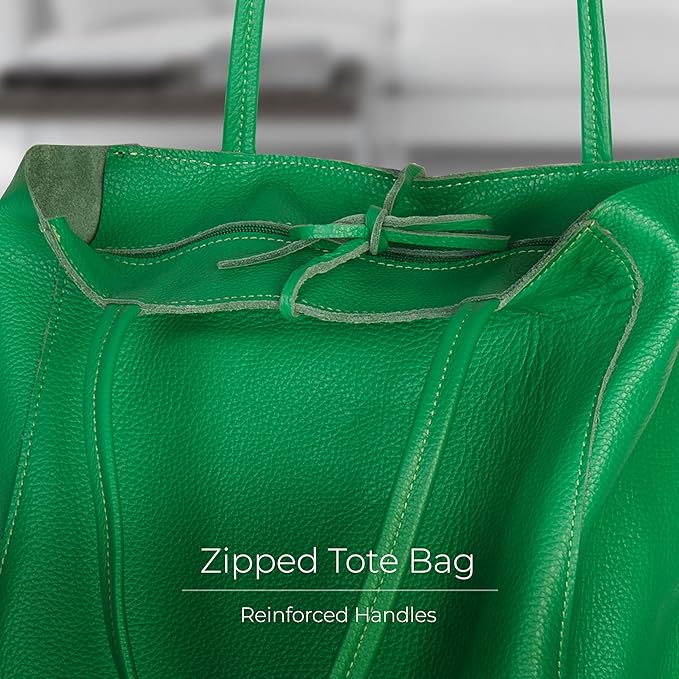 Italian Calf Leather Tote for Women - Image 3