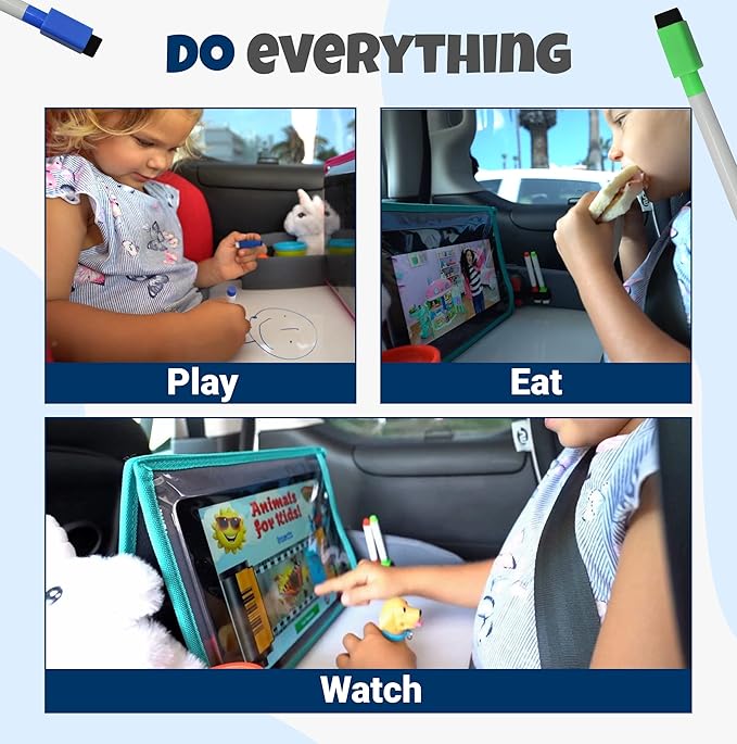 Kids Travel Tray with Dry Erase Board - Image 7
