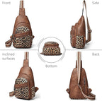 Sling Bag Crossbody Bags for Women Small Cross Body Bag Fanny Packs Chest Sling - Image 9