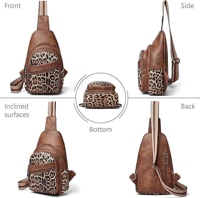Sling Bag Crossbody Bags for Women Small Cross Body Bag Fanny Packs Chest Sling - Image 9