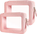 Aveniee Clear Makeup Bag Organizer Set, Portable Travel Toiletry Case by Aveniee