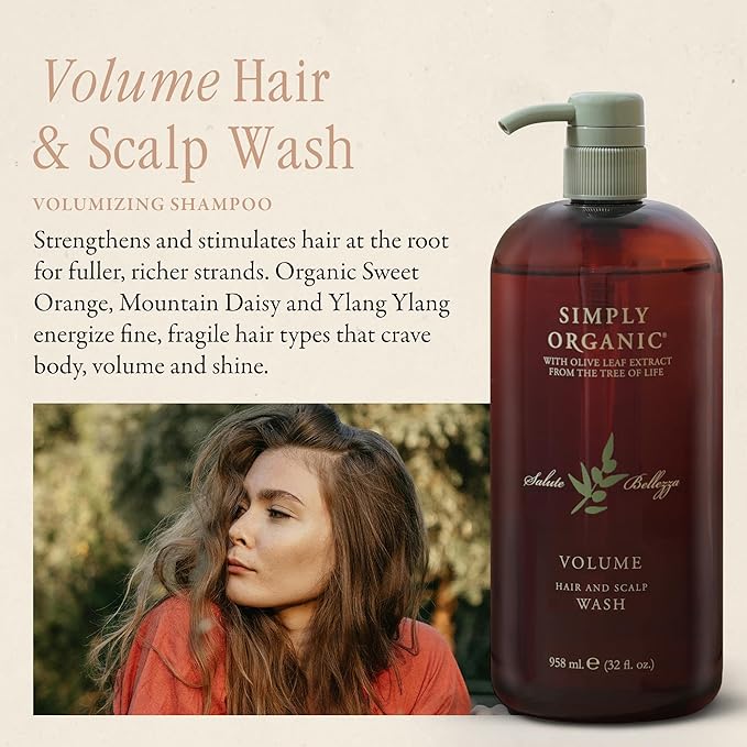 Thinning Hair Volumizing Shampoo Scalp Wash, Made in Italy, All Natural Cruelty - Image 2
