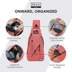 Peak Gear Travel Sling Bag. Compact Crossbody Bag | Lighter and Smaller than a - Image 3