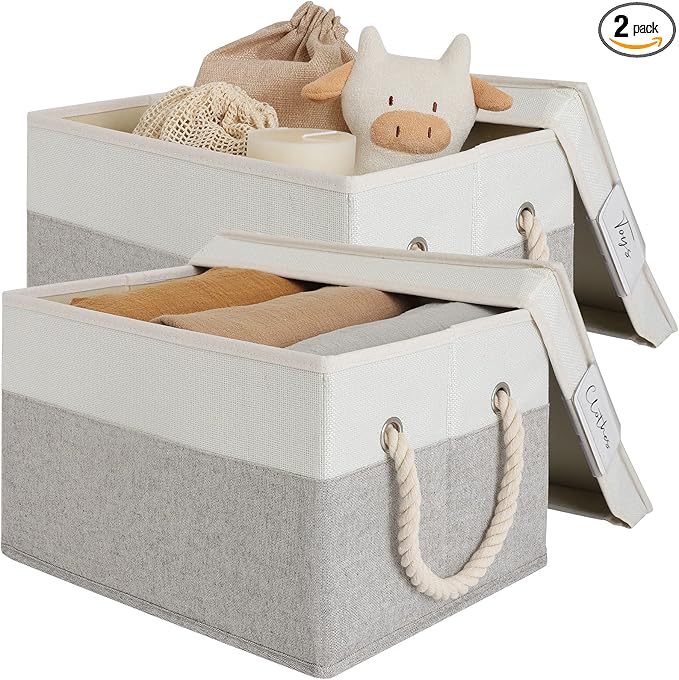 LoforHoney Home Fabric Storage Bins by LoforHoneyHome