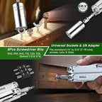 SHALL Multi Tool, 18-in-1 Multitool Pliers, Stainless Steel Multi-tool Pocket - Image 4