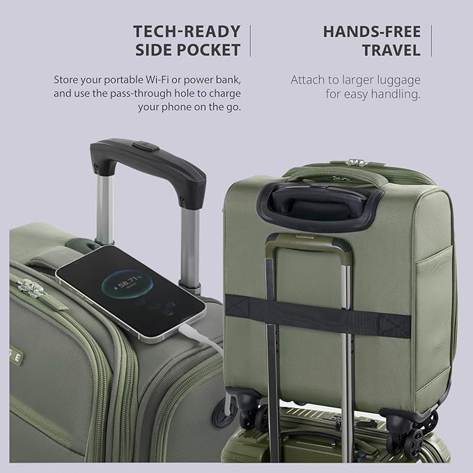 Verage Underseat Carry On Luggage - Image 5