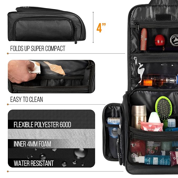 Travel Toiletry Bag for Men and Women - Image 6