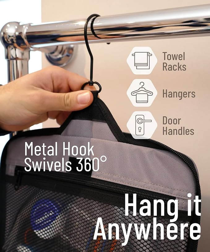 D&D Hanging Travel Toiletry Bag - Image 5