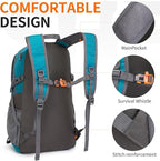 40L Hiking Backpack Lightweight Daypack Waterproof Travel Camping Backpack - Image 4