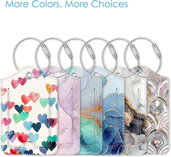Fintie Luggage Tags, Privacy Cover ID Label - Image 7