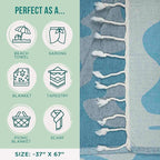 Sand Cloud Oversized Turkish Beach Towel - Image 3