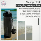 Ring Holder Keychain, Jewelry Organizer and Storage, Portable Waterproof Ring - Image 4