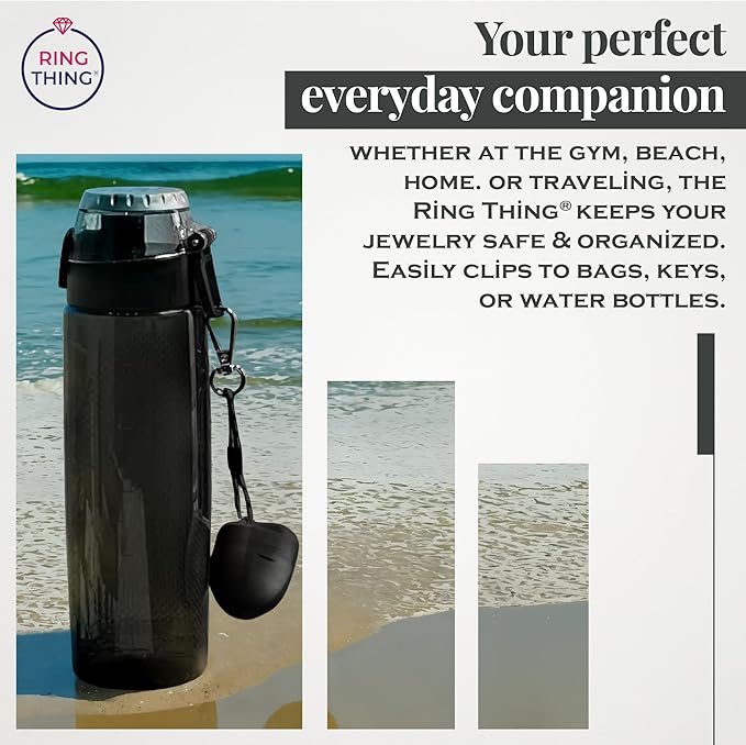 Ring Holder Keychain, Jewelry Organizer and Storage, Portable Waterproof Ring - Image 4