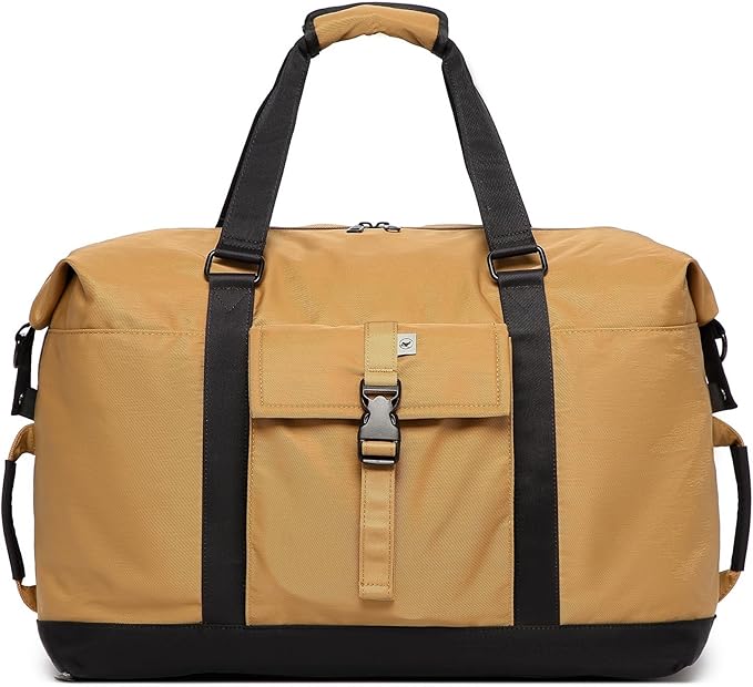 SUNNY BIRD Duffel with Utility Pouch, 40L Weekender Overnight Bag with Shoe - Image 2