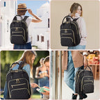Travel Laptop Backpack for Women, School Backpack for Teens, 15.6 Inch Work - Image 6