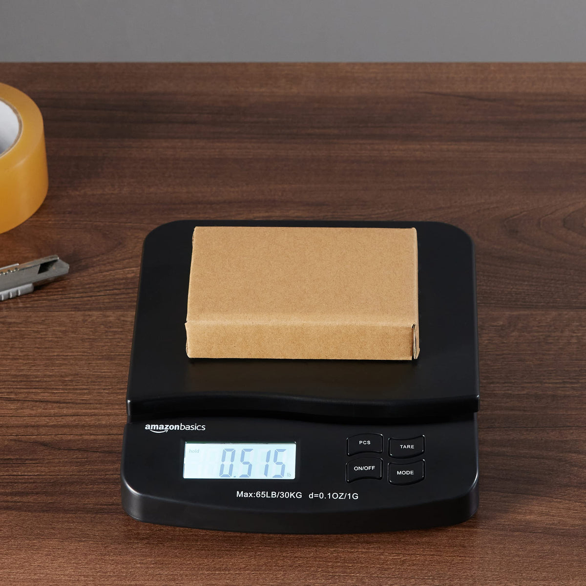 Digital Postal Shipping Scale with Tare Function (65 pound)