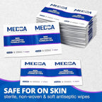 Hand Wipes – Benzalkonium Chloride Swabs Individual BZK Single-Use Packets by - Image 4