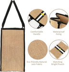 Large Beach Bag Jute Woven Tote - Image 5