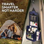 Extra Large Hanging Travel Toiletry Bag - Image 9