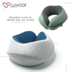 Premium Quality Memory Foam Travel Neck Pillow Bundle - Image 8